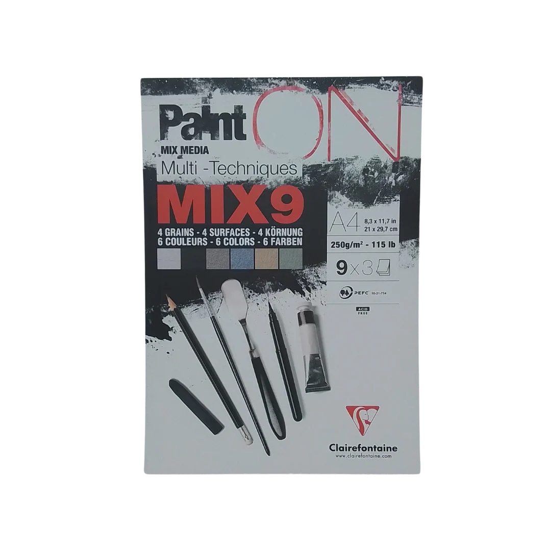 CLAIREFONTAINE – PAINT ON MIX9 MIX MEDIA MULTI-TECHNIQUES