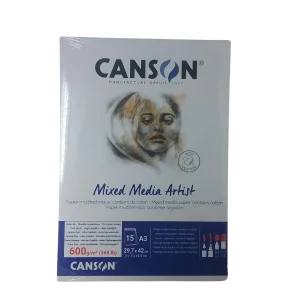 CANSON - MIXED MEDIA ARTIST A3 600GR