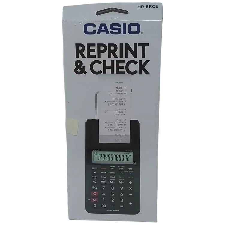 CASIO – REPRINT & CHECK