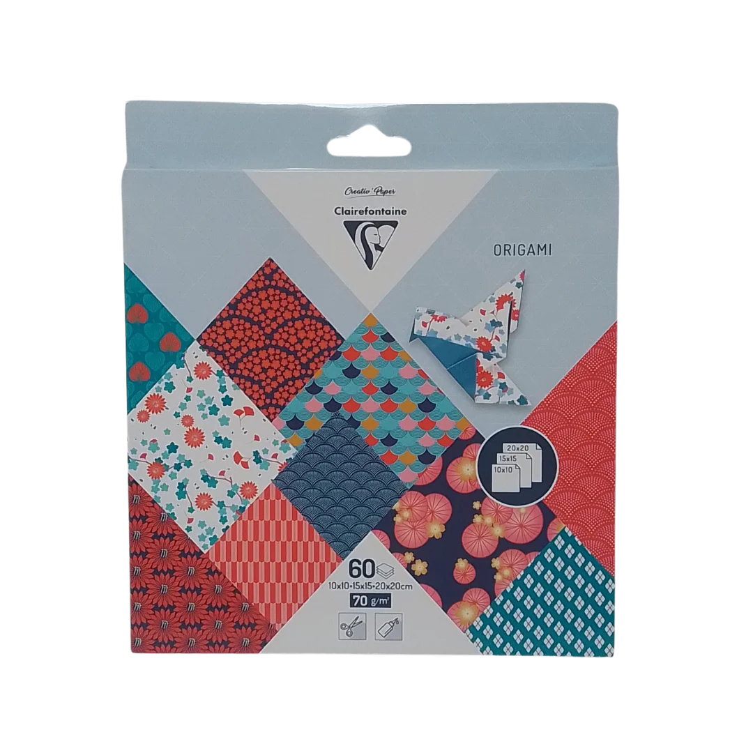 CLAIREFONTAINE – KIT ORIGAMI RONDINE 10X10 – 15X15 – 20X20