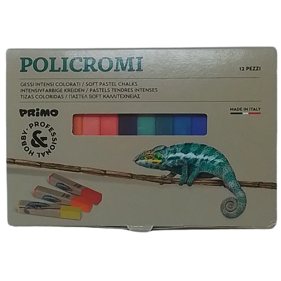 PRIMO – CONF. 12 GESSI INTENSI COLORATI POLICROMI