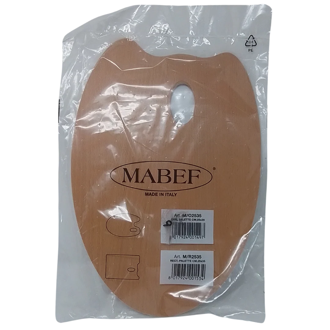 MABEF – TAVOLOZZA OVALE 25X35 CM