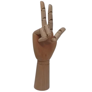 AMI - MANO DESTRA IN LEGNO