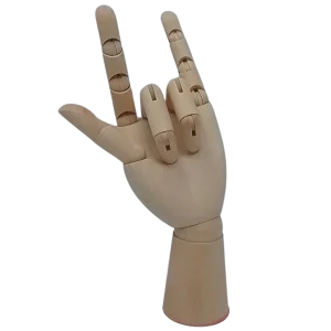 AMI - MANO SINISTRA IN LEGNO