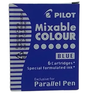 PILOT - CONF. 6 CARTUCCE PER PARALLEL PEN MIXABLE COLOUR BLU