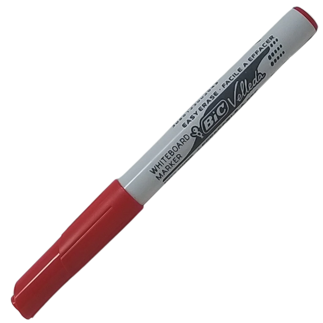 BIC – VELLEDA PENNARELLO DA LAVAGNA PUNTA MED ROSSO
