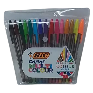 BIC - CRISTAL MULTICOLOR CONF. 15 PENNE COLORATE