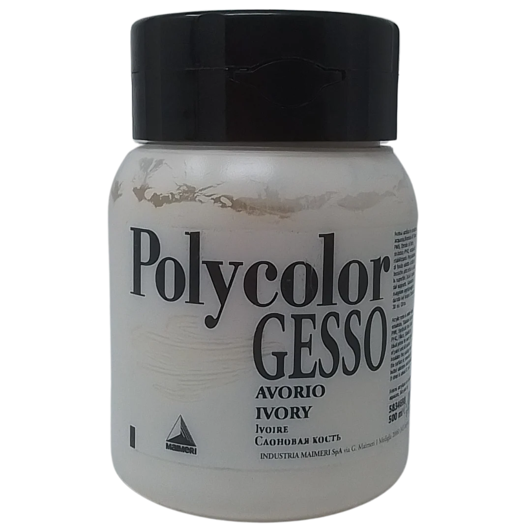 MAIMERI – POLYCOLOR GESSO ACRILICO AVORIO 500ML