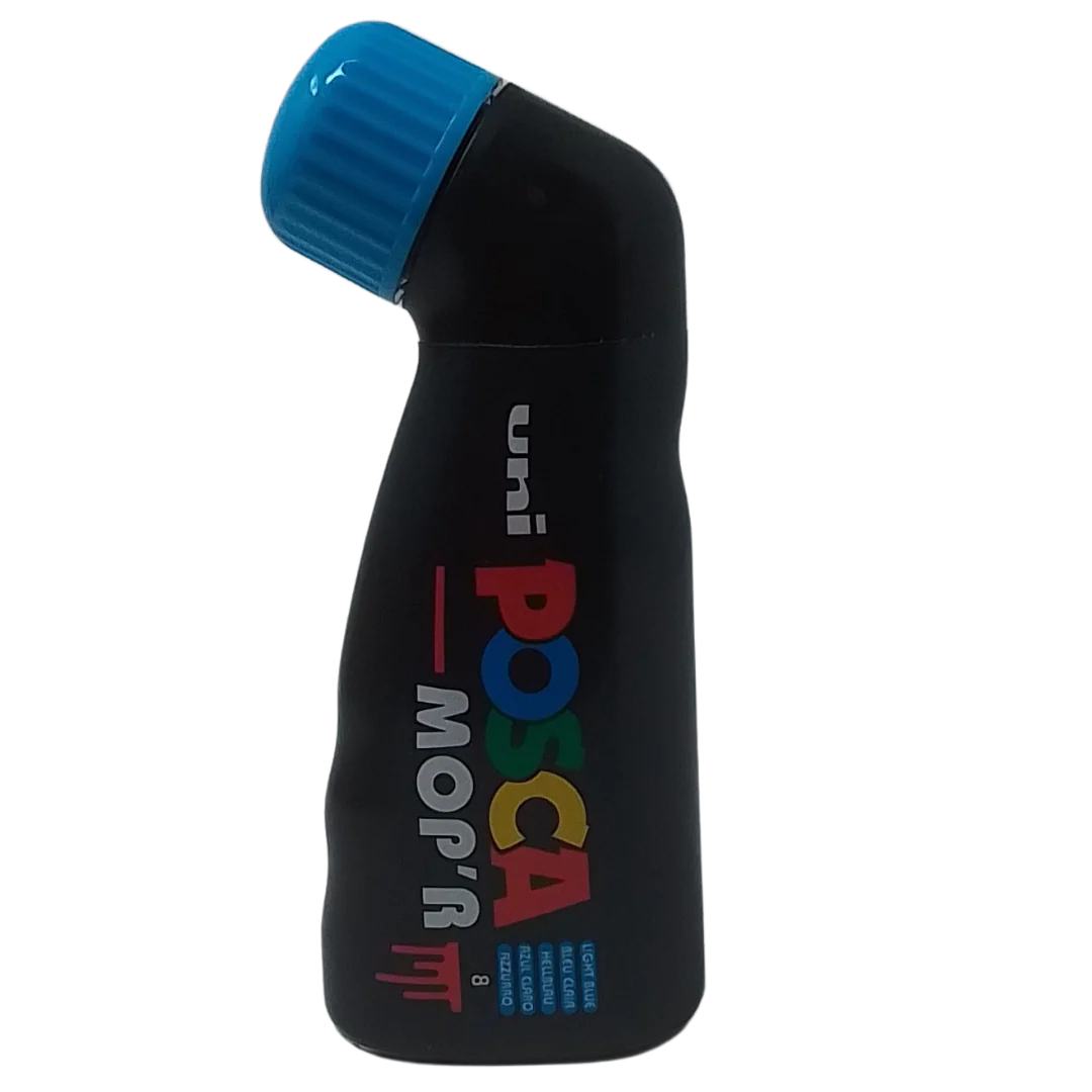 UNI – POSCA MOP’R PENNARELLO A VERNICE PCM-22 (PUNTA 3) 8 AZZURRO
