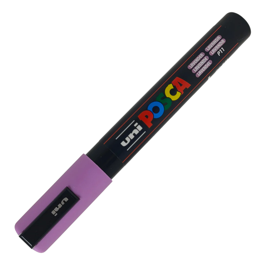 UNI – POSCA PENNARELLO A VERNICE PC-5M (1.8-2.5 MM) P11 LAVANDA