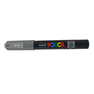 UNI - POSCA PENNARELLO A VERNICE PC-1M (PUNTA 0.7) 26 ARGENTO