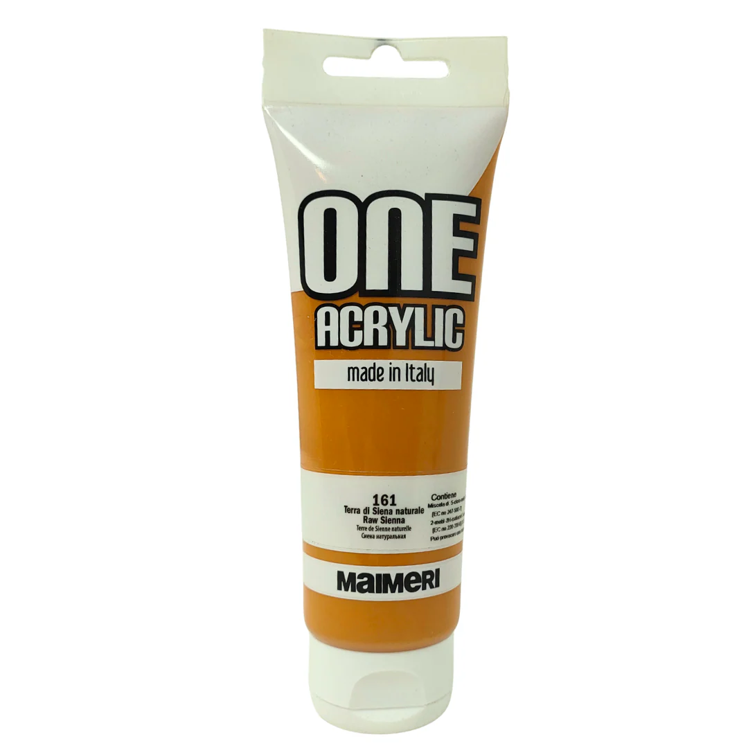 MAIMERI – ONE ACRYLIC TUBO 120 ML TERRA DI SIENA NAT. 161