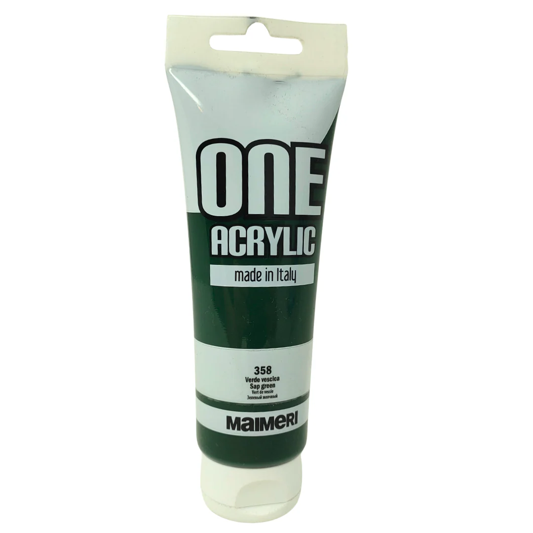 MAIMERI – ONE ACRYLIC TUBO 120 ML VERDE VESCICA 358