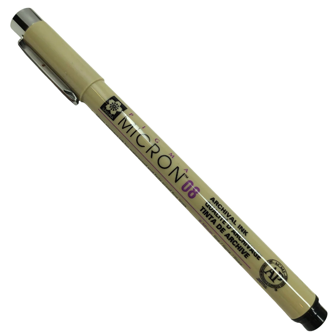 PIGMA – MICRON FINE LINER PENNARELLO INDELEBILE (0.5MM) NERO 08