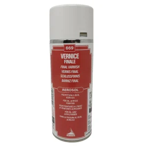 MAIMERI - VERNICE FINALE AEROSOL PER PITTURA A OLIO, ACRILICA