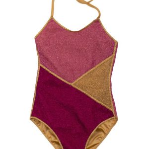 INTERO BAMBINA BE BEACH    Fucsia/bordeau