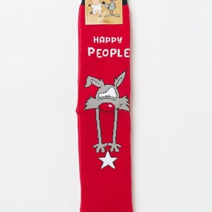 CALZE Bambino HAPPY PEOPLE    Rosso