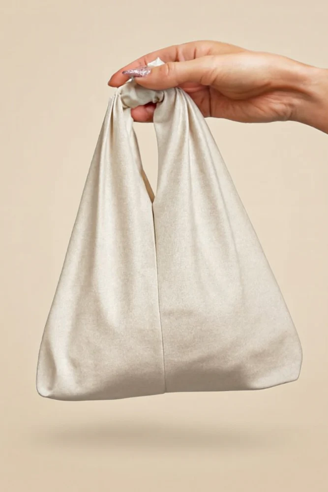 POCHETTE Donna BE BEACH    Avorio lurex