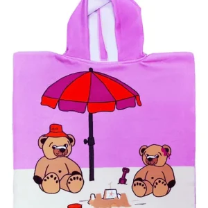 ACCAPPATOIO Bambino COMPTOIR DE LA PLAGE MICROFIBRA   Rosa