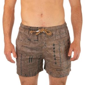BOXER Uomo TOOCO con elastico  CORTO Marrone