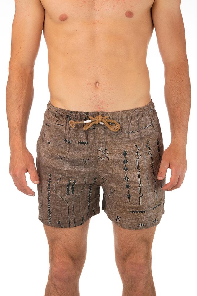 BOXER Uomo TOOCO con elastico  CORTO Marrone