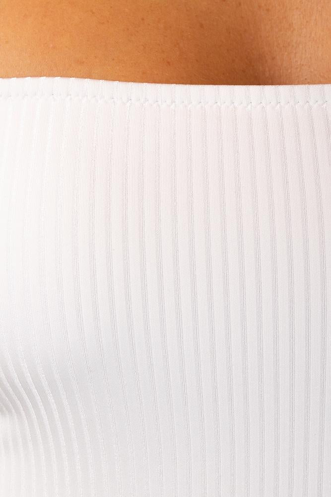 INTERO Donna BE BEACH a Fascia slip brasiliana Bianco - immagine 4