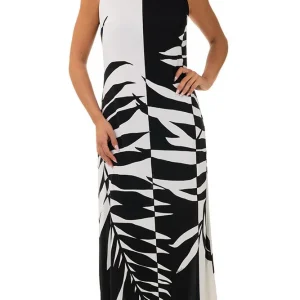 ABITO Donna ROIDAL   LUNGO Nero/bianco