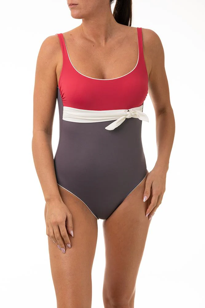 INTERO Donna LUISA MARIA LUGLI Imbottito  slip brasiliana Rosso