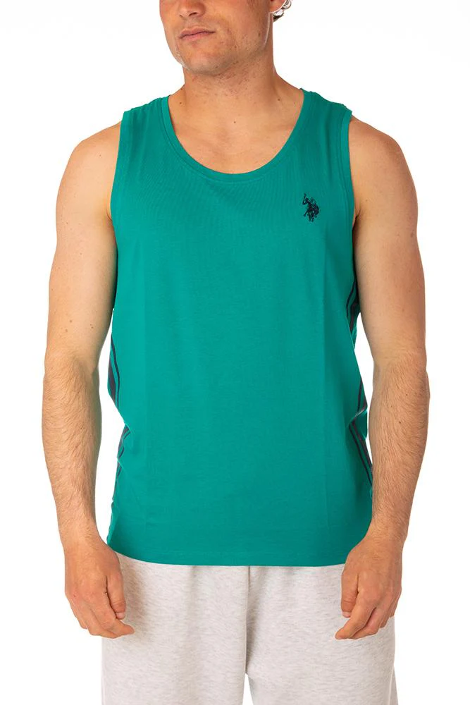 MAGLIA Uomo US POLO CANOTTA   Verde