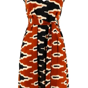 ABITO Donna KARAKORUM   CORTO Nero/rosso