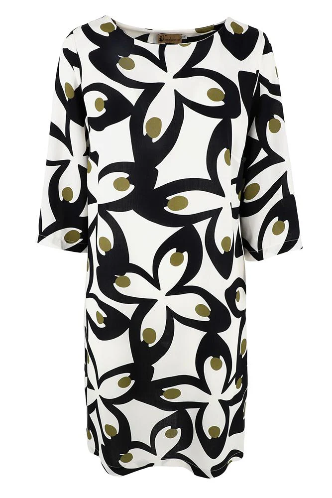 ABITO Donna KARAKORUM   CORTO Nero/bianco