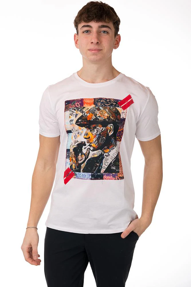 MAGLIA Uomo BOB T-SHIRT   Bianco