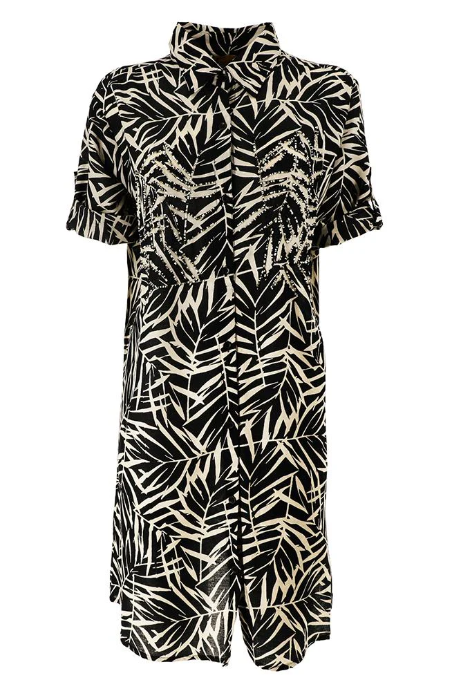 KAFTANO Donna KARAKORUM   CORTO Nero/bianco