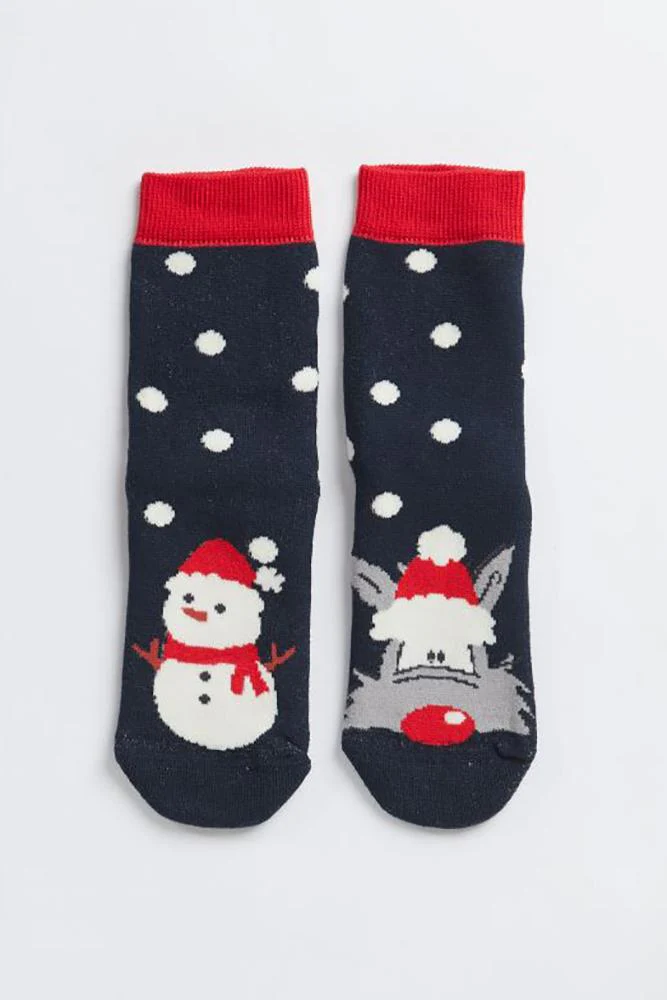 CALZE Bambino HAPPY PEOPLE    Blu