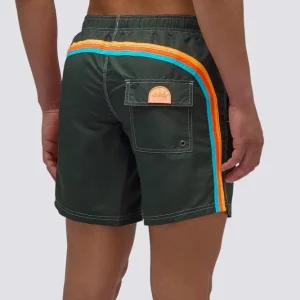 BOXER Uomo SUNDEK con elastico  LUNGO Verde