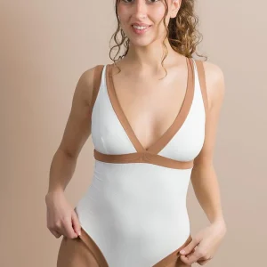 INTERO Donna RAGGIANTI senza Imbottitura  slip regolare Bianco/beige