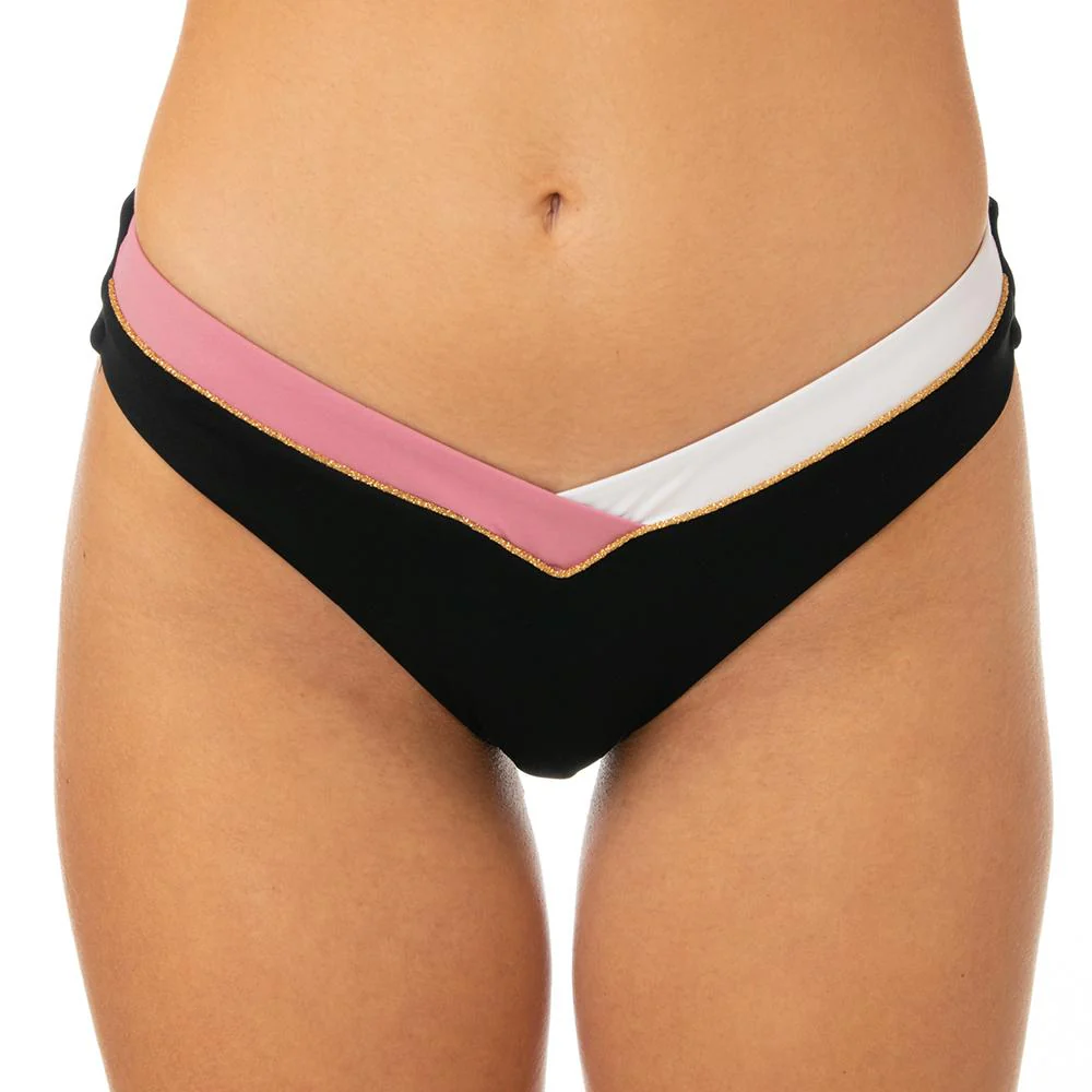 MIX SLIP Donna BE BEACH   slip brasiliana con lacci Rosa