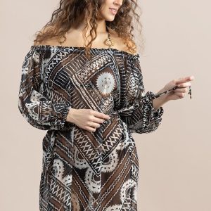 KAFTANO Donna MISS BIKINI   CORTO Nero