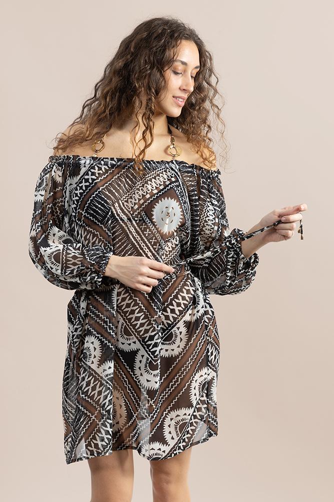 KAFTANO Donna MISS BIKINI   CORTO Nero