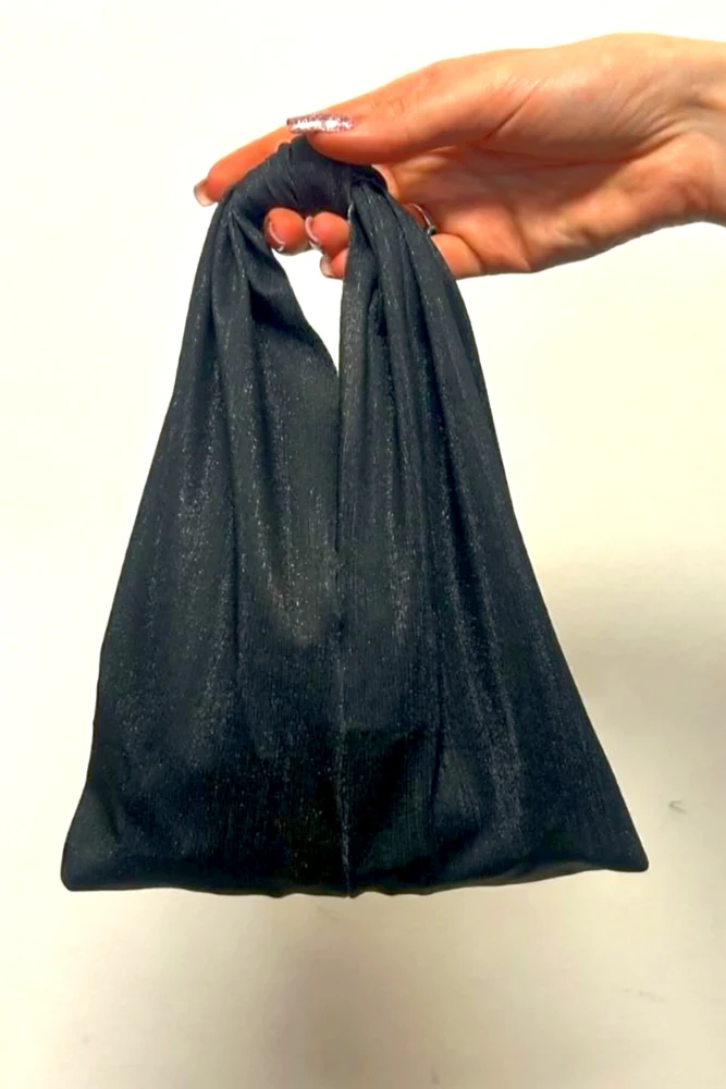 POCHETTE Donna BE BEACH    Nero lurex