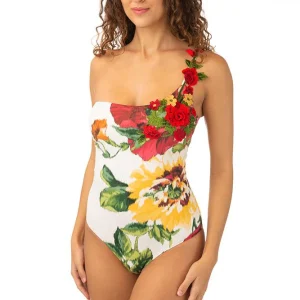 INTERO Donna RAFFAELA D'ANGELO Imbottito  slip regolare Fantasia bianco/rosso