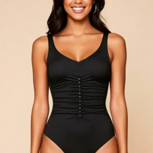 INTERO Donna CHARMLINE Imbottito Coppa C slip coprente Nero