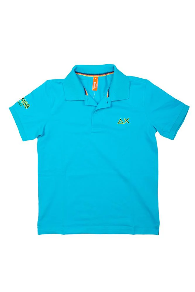 MAGLIA Bambino SUN 68 POLO   Turchese