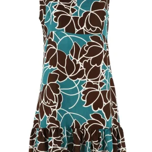 ABITO Donna KARAKORUM   CORTO Marrone/verde