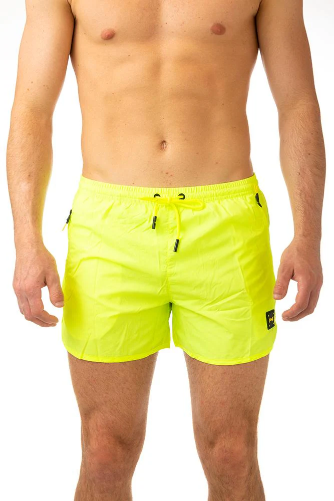 BOXER Uomo FXXK con elastico  CORTO Giallo