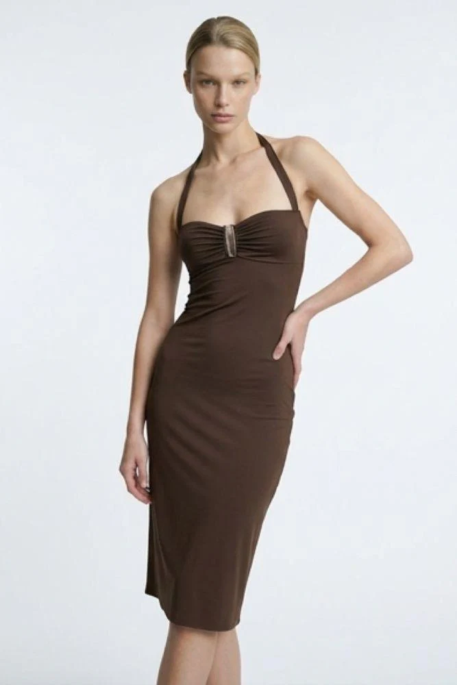 ABITO Donna MATINEE   LUNGO Marrone