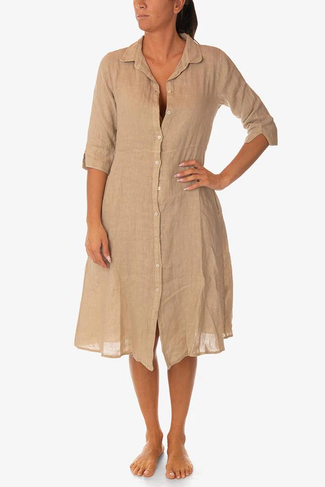 ABITO Donna KARAKORUM   LUNGO Beige