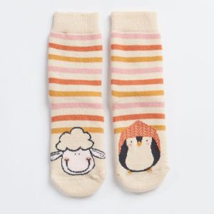 CALZE Donna HAPPY PEOPLE    Arancio