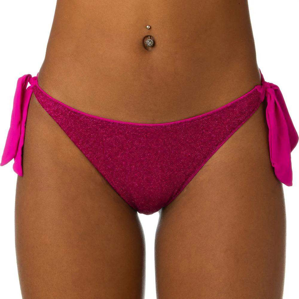 MIX SLIP Donna BE BEACH   slip con fiocchi Fucsia