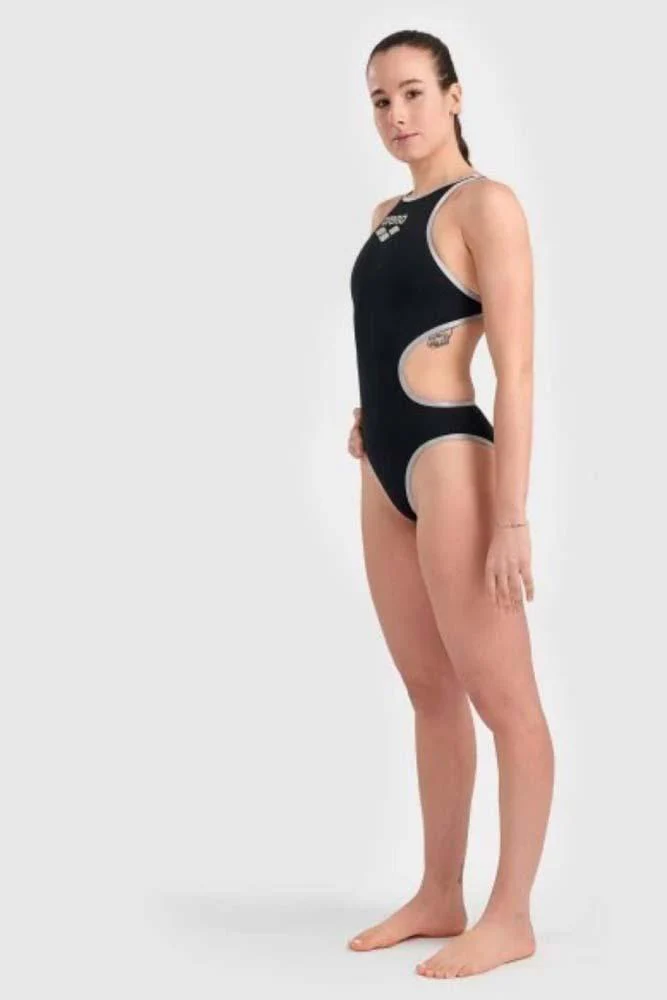 INTERO Donna ARENA TRIKINI slip coprente Nero/argento - immagine 5